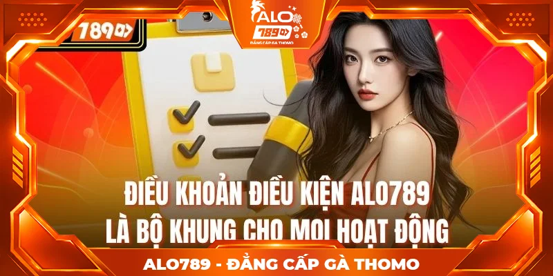 Điều khoản điều kiện Alo789 là bộ khung cho mọi hoạt động
