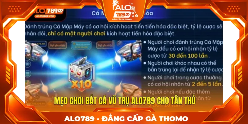 Mẹo chơi Bắt Cá Vũ Trụ ALO789 cho tân thủ Mẹo chơi Bắt Cá Vũ Trụ ALO789 cho tân thủ