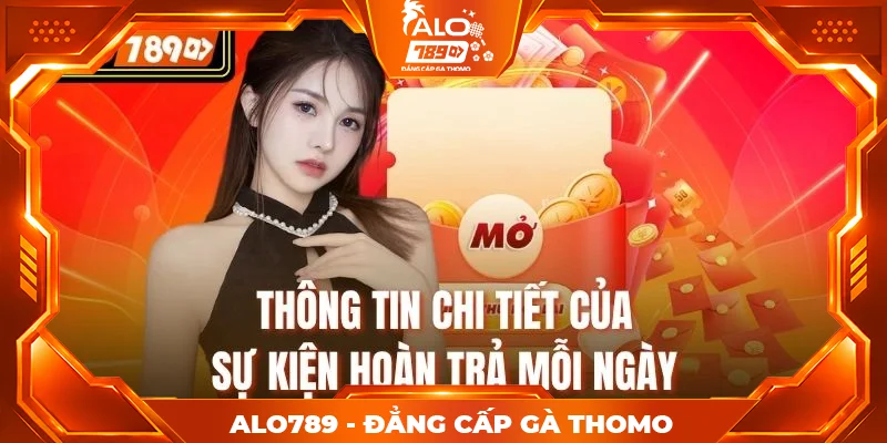 Thông tin chi tiết của sự kiện hoàn trả mỗi ngày Thông tin chi tiết của sự kiện hoàn trả mỗi ngày