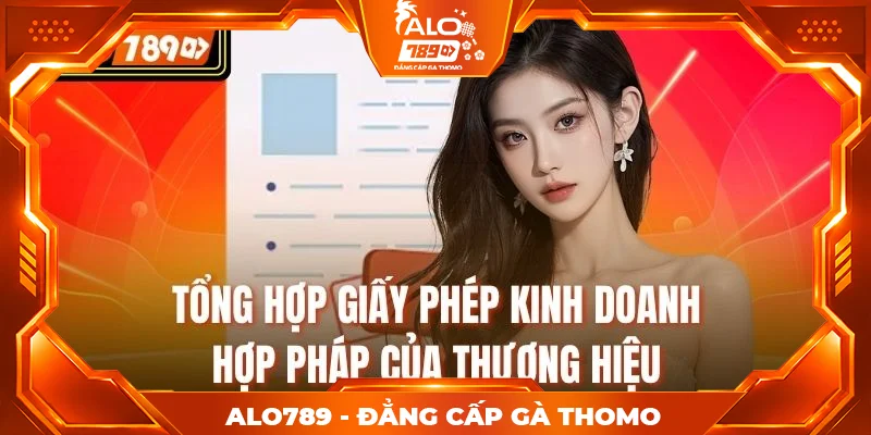 Tổng hợp giấy phép kinh doanh hợp pháp của thương hiệu